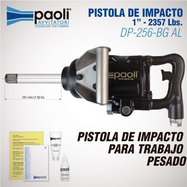 PISTOLA DE IMPACTO PAOLI 256-BL AL