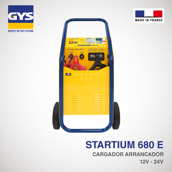 Cargador Arrancador de baterias Startium 680E 12V-24V – Globaltech Ecuador
