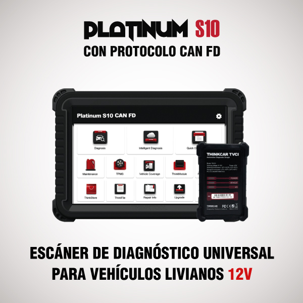 Nosotros mismos Silicio Apuesta Escáner PLATINUM S10 CAN FD Globaltech Ecuador