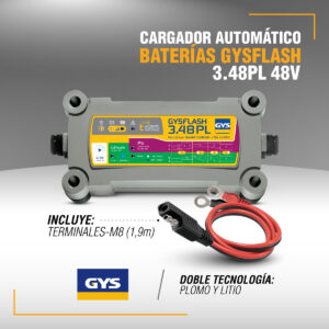 Imagen 1 Cargador Gysflash 3.48PL