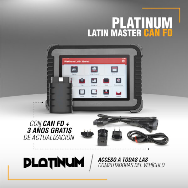 Imagen 2 Platinum Latin Master CAN FD