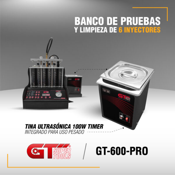 Imagen 3 Banco de Inyectores GT-600-PRO