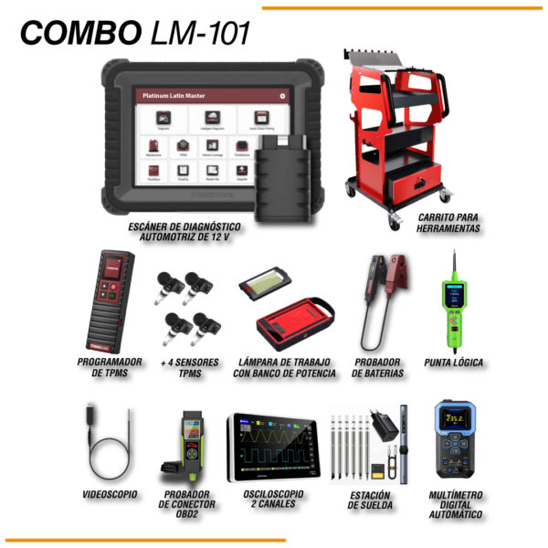 Combo LM 101 de Globaltech