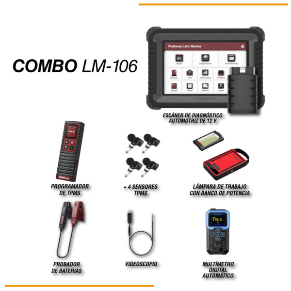 Combo LM 106 de Globaltech