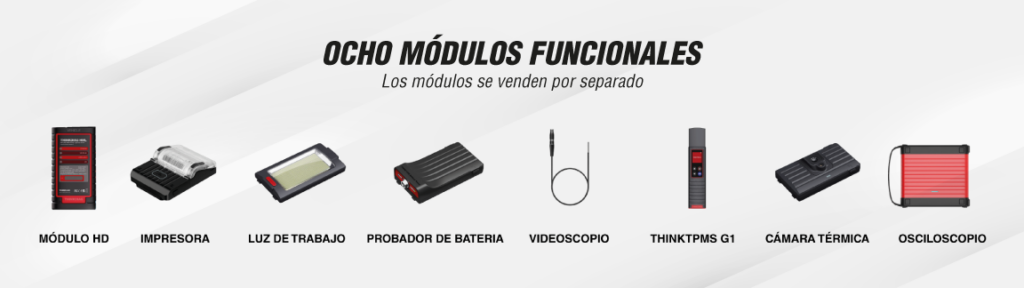 Modulos funcionales s10 pro de Globaltech.