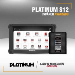 ESCÁNER AUTOMOTRIZ AVANZADO PLATINUM S12