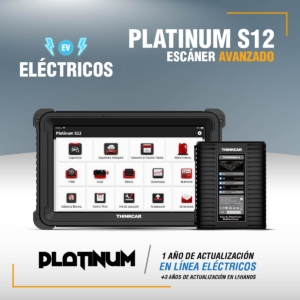 Escáner Automotriz Platinum S12 EV - Diagnóstico Vehículos Eléctricos