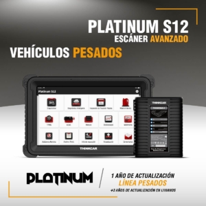 Escáner Platinum S12 HD - Diagnóstico Camiones y Buses