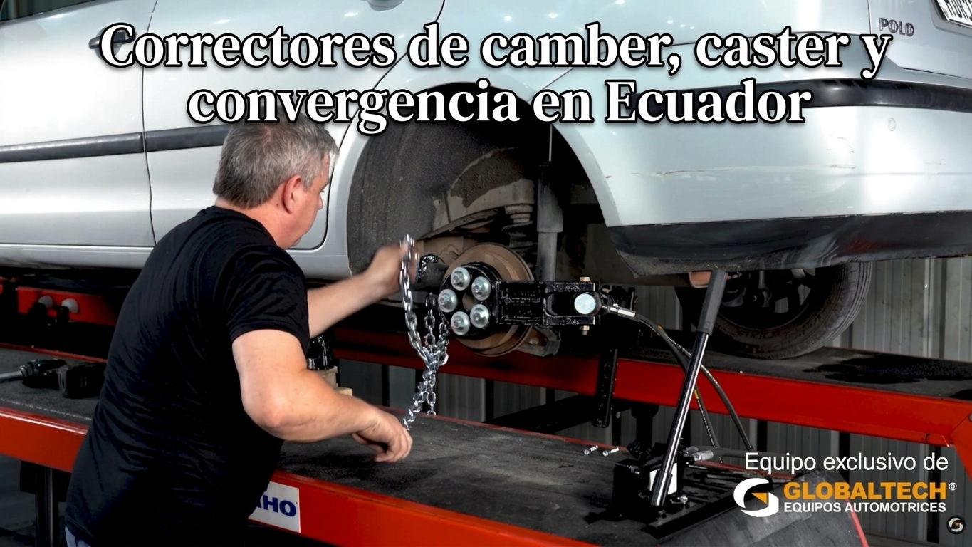 Corrector de camber, caster y convergencia en Ecuador