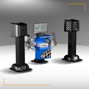 Alineadora para camiones, buses y tráileres 3D