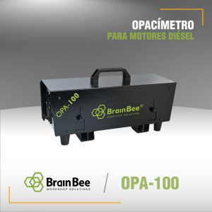 Opacímetro Automotriz BRAIN BEE OPA-100 Análisis de Emisiones Diésel